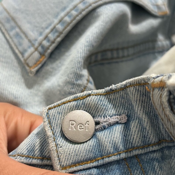 REFORMATION Women’s Julia High Cigarette Light Blue Jeans - Picture 10 of 16